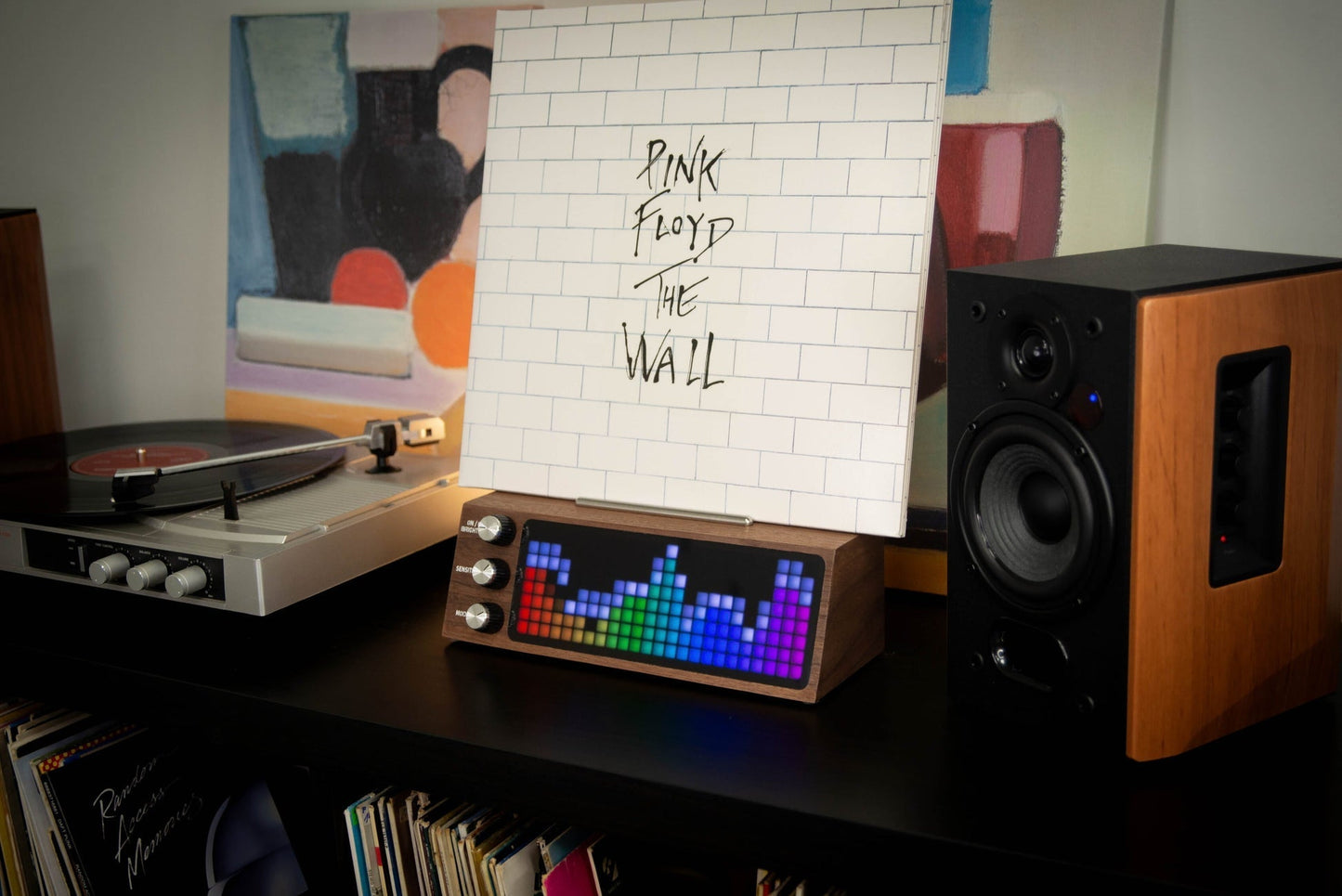 Smart Now Playing Vinyl Record Stand